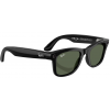 Умные очки Ray-Ban Meta* Wayfarer Gen 2 Shiny Black, Солнцезащитные линзы G-15 Green (RW4012), размер M